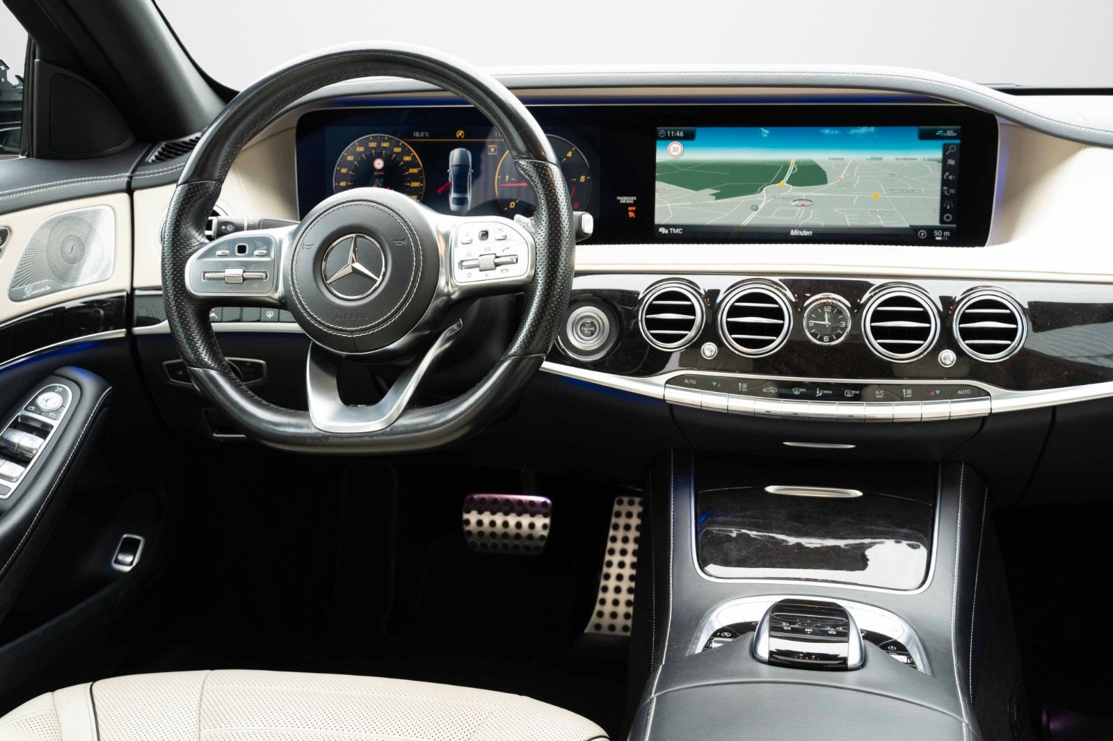 Fahrzeugabbildung Mercedes-Benz S 400D L 4M LANG AMG PANO BURM CHAUF FOND  MEMO