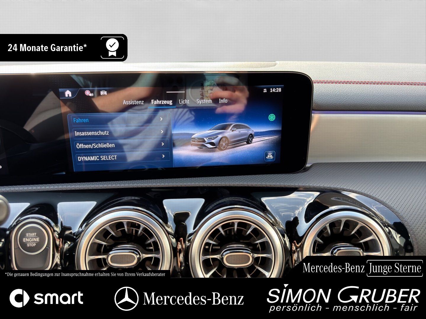 Fahrzeugabbildung Mercedes-Benz CLA 250 e SB AMG Night Burm Multibeam 360