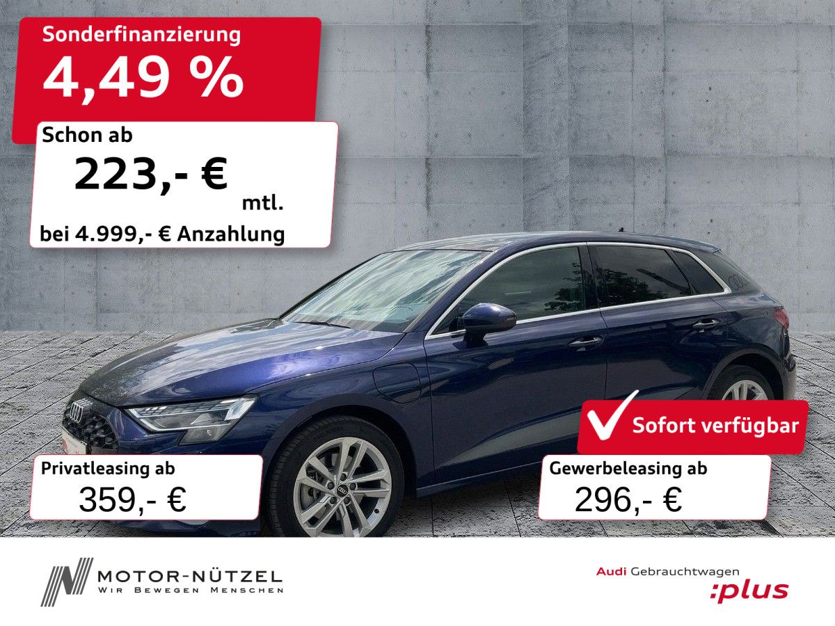 Audi A3 Sportback 40 TFSI e S-TR ADVANCED LED+NAV+ACC