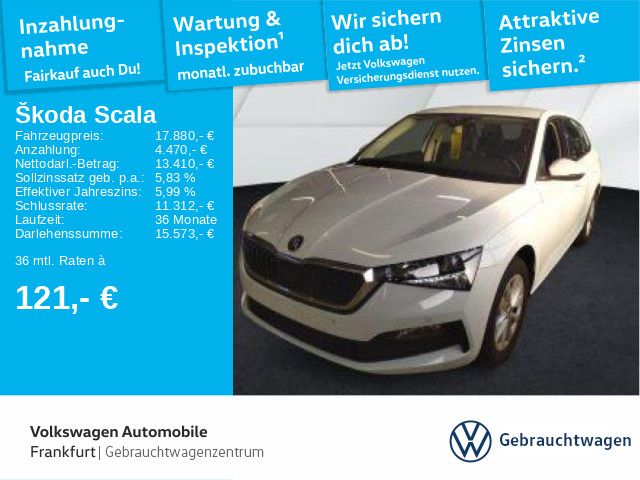 Skoda Scala 1.0 TSI Ambition Leichtmetallfelgen Sitzhe