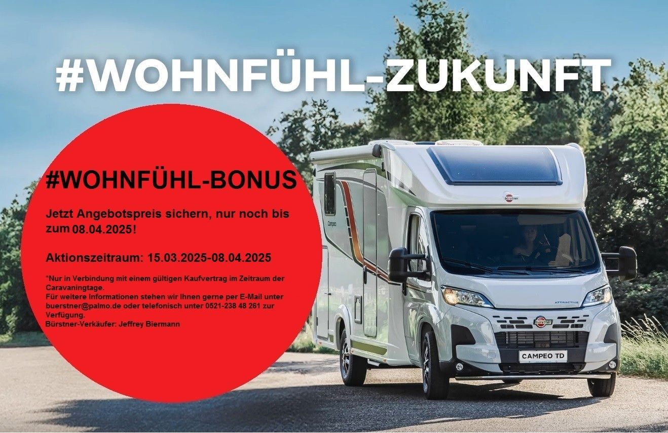 Fahrzeugabbildung Bürstner Delfin Limited C 621 - SIE SPAREN 17.883€ !!!