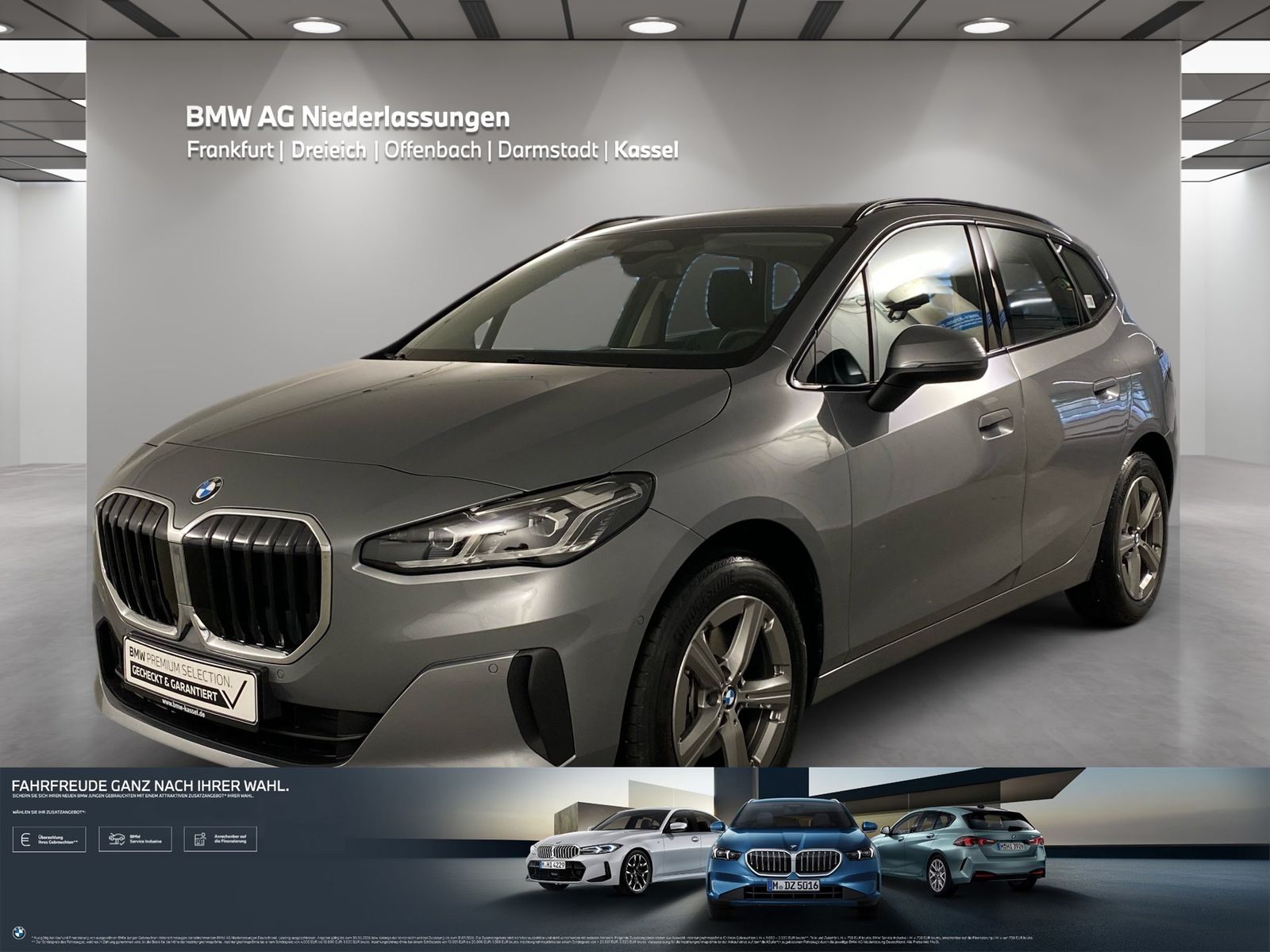 BMW 220i Active Tourer AHK Kamera LED Sitzheizung