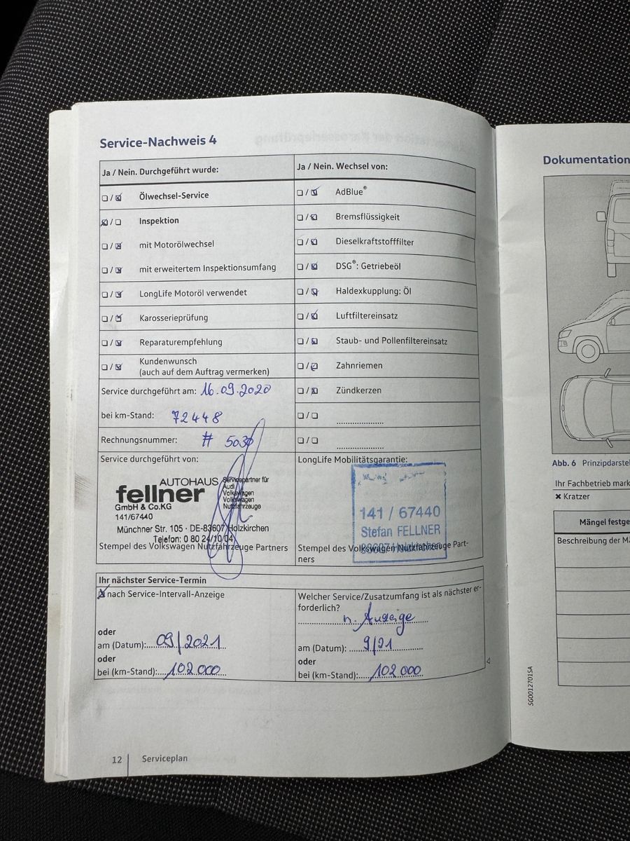 Fahrzeugabbildung Volkswagen Caddy Maxi Kasten 2.0TDI BMT|NAVI|TÜV 06/2026