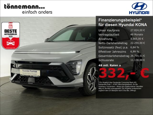 KONA T-GDI N-LINE DCT+VOLL LED+NAVI+RÜCKFAHRKAME