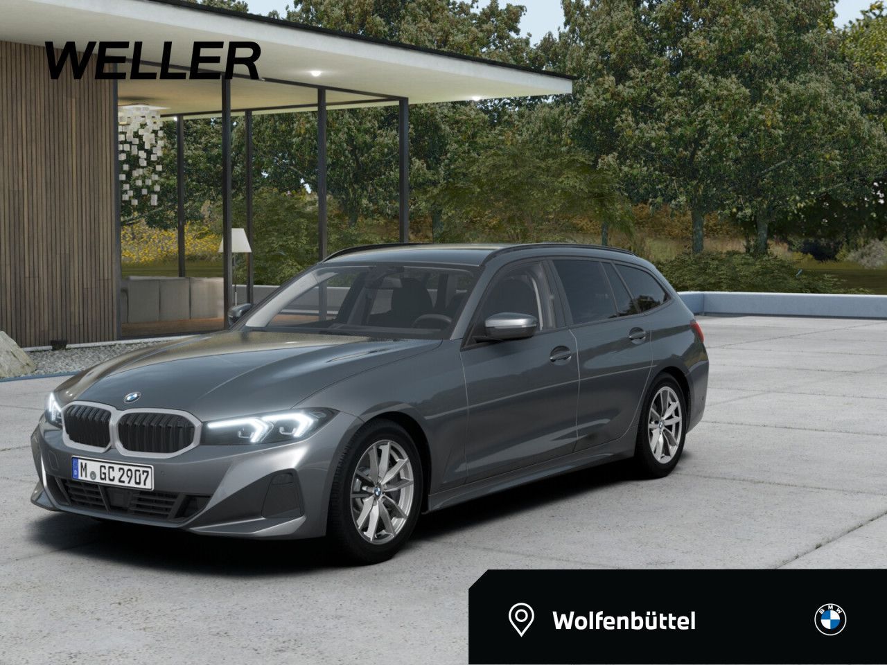 BMW 318d Touring Aut. Kamera,Leder,KomZu,St+Go,17"