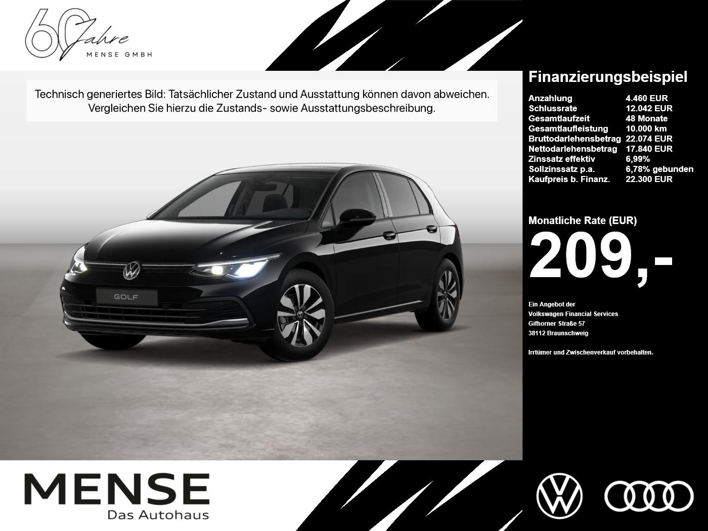 Volkswagen Golf VIII 2.0 TDI Move CarPlay AHK Pano SD ACC