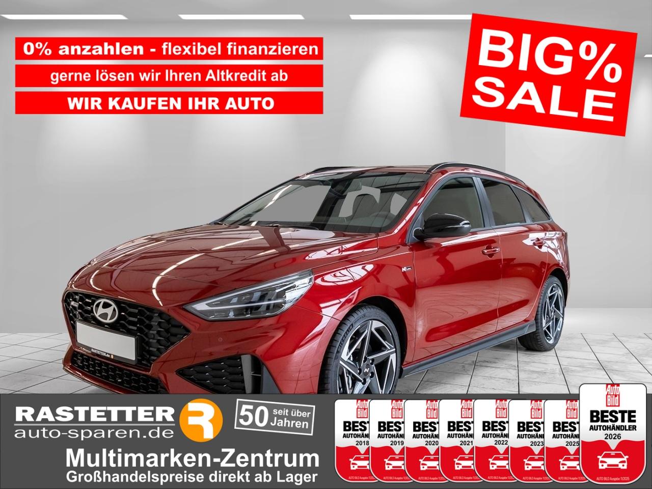Hyundai i30 Kombi T-GDI 48V DCT N Line 5Jahre+Navi+LED+K