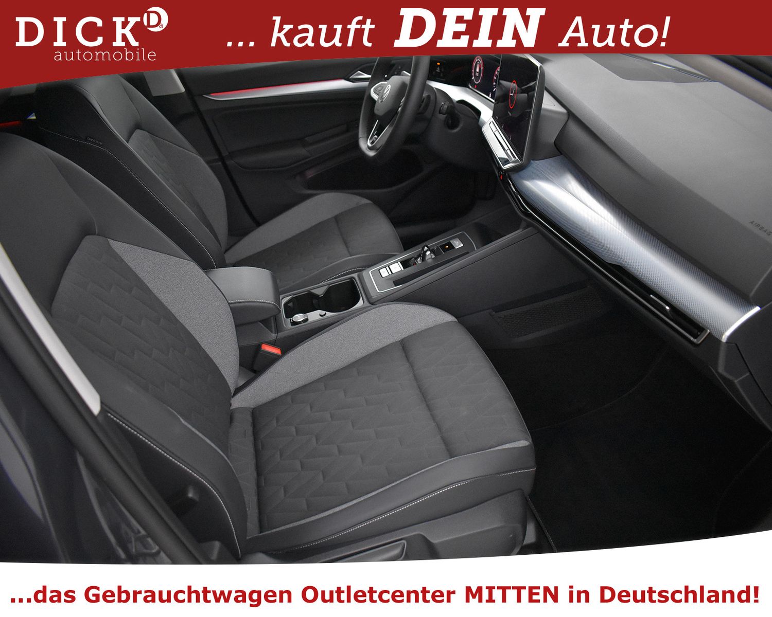 VW Golf VIII Var 1.5 eTSI Goal VIRTU+LEDER+KAM+ACC+ - Image 12