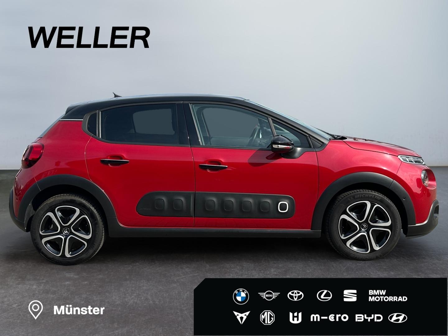Citroën C3 1.2 PureTech Shine *Pano*CAM*SHZ*Navi*Keyless