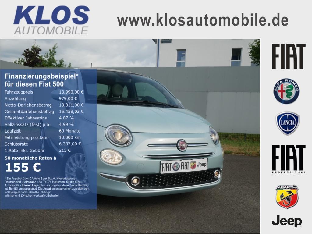 Fiat 500 1.0 GSE HYBRID DOLCEVITA 70PS GLASDACH PDC A