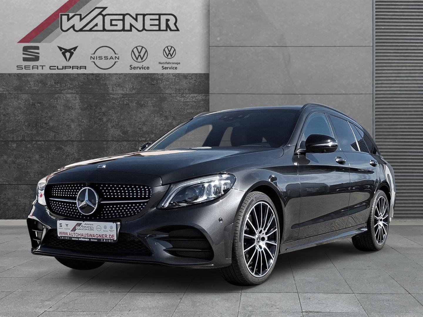 Mercedes-Benz C 400 T-Modell 4Matic AMG-Paket Leder LED AHK Pa