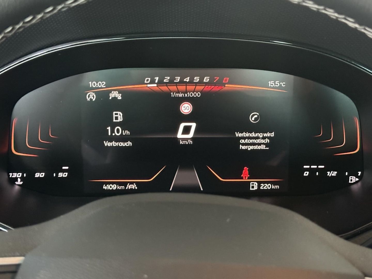 Fahrzeugabbildung SEAT Ibiza Navi Digitales Cockpit LED Apple CarPlay A