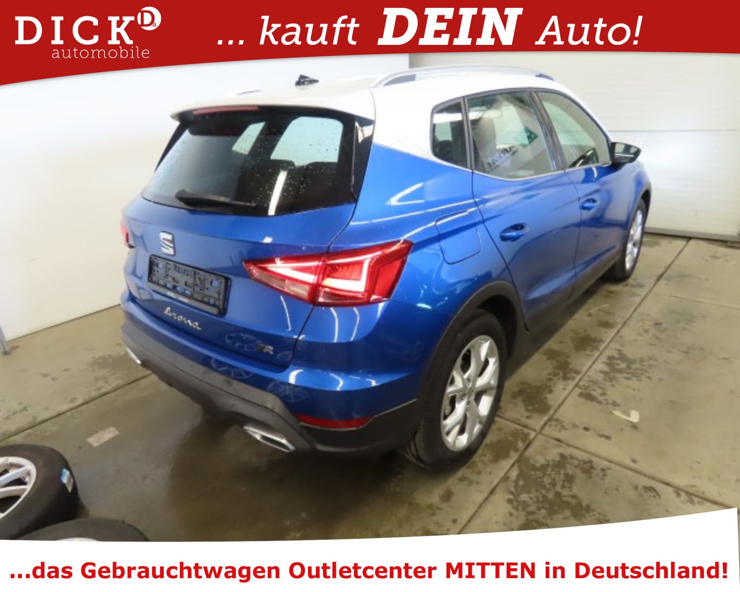 Fahrzeugabbildung SEAT Arona 1.5 TSI DSG FR LED/ACC/VIRTU/NAVI/SHZ/8Fa