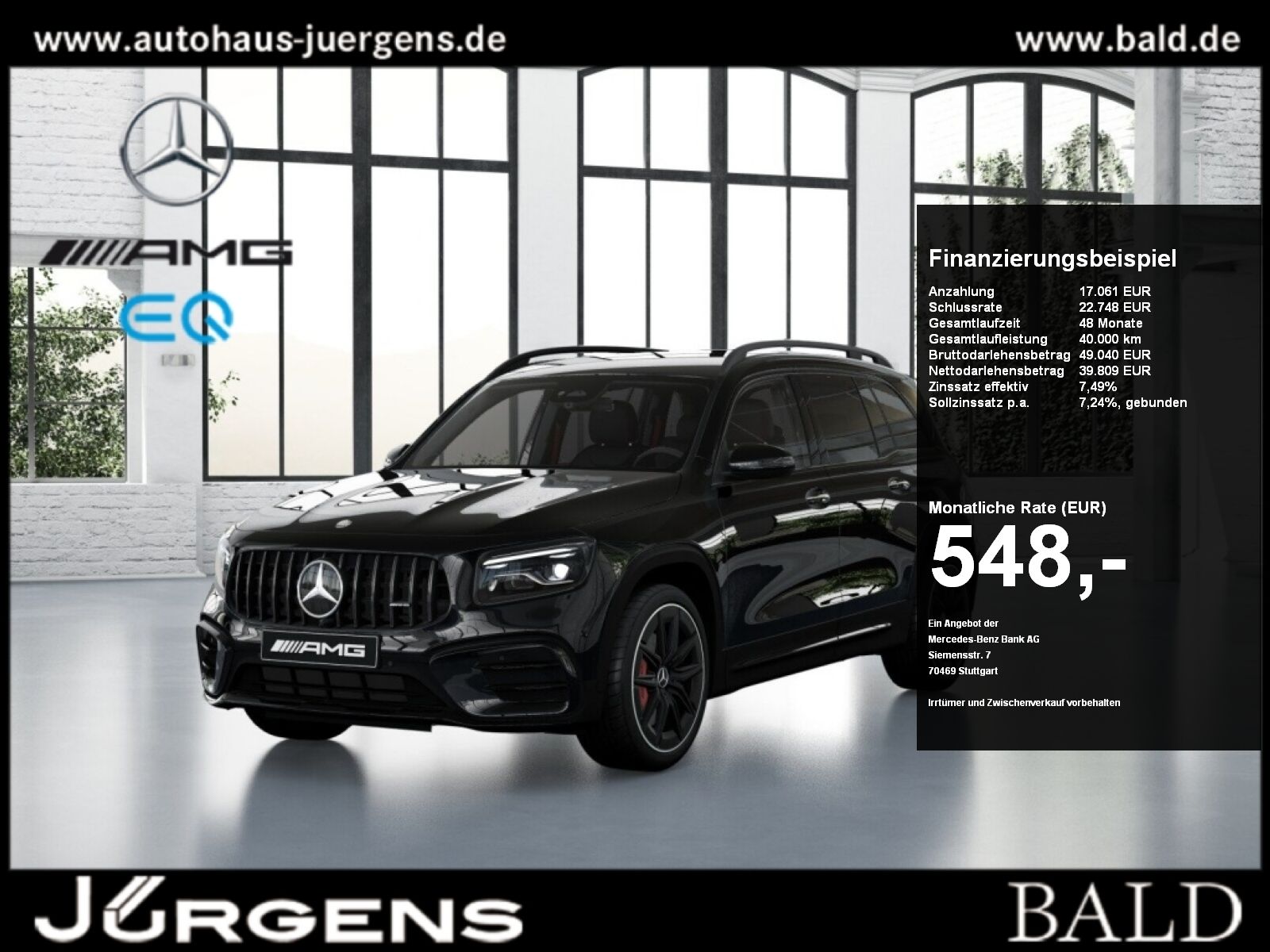 MERCEDES-BENZ GLB 35 4M AMG+Distr+MLB+Night+Cam+Night+MLB