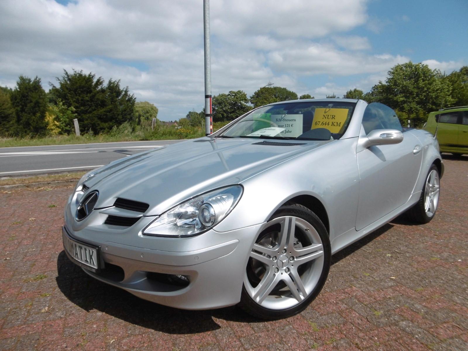 Mercedes-Benz SLK 200 Kompressor, Vollleder schwarz