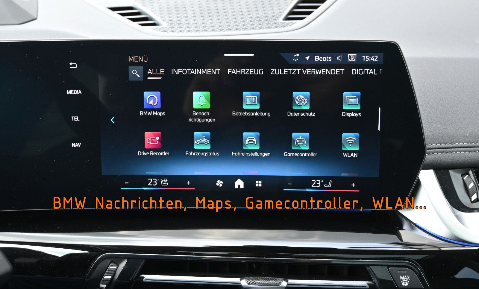 Fahrzeugabbildung BMW X1 xDr.23d xLine °ACC°AHK°HUD°H/K°MEMO°PANO°360°