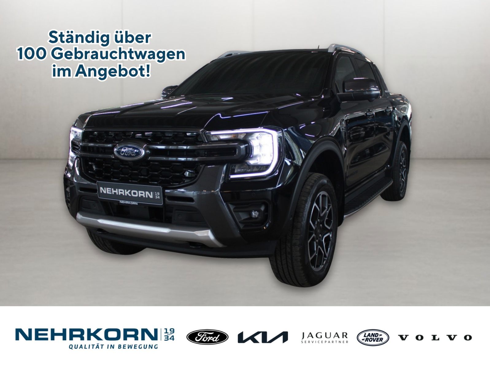 Fahrzeugabbildung Ford Ranger Wildtrak Automatik AHK STDH ACC CAM B&O