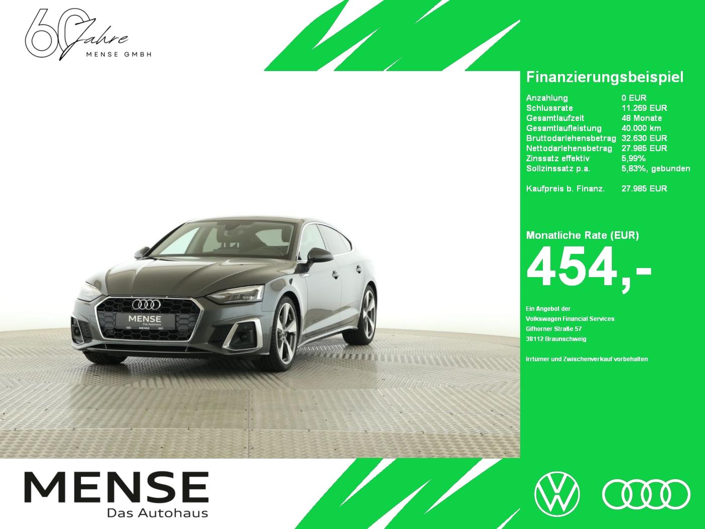 Audi A5 Sportback 40 TDI S tronic S line HUD|Massage