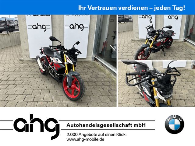 BMW G 310 R mit Schutzbügeln 