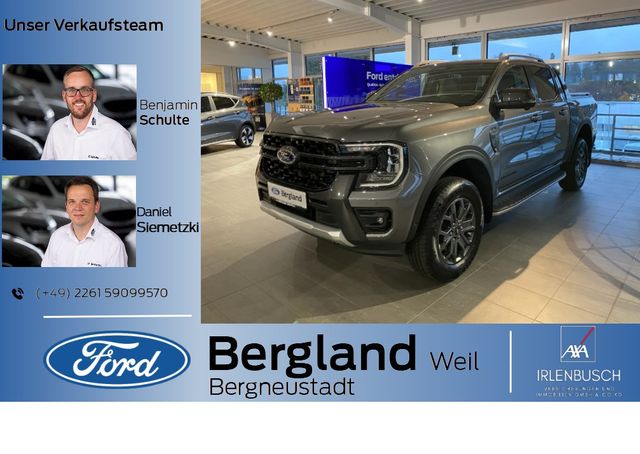 Ford Ranger DOPPELKABINE WILDTRAK 205PS Automatik