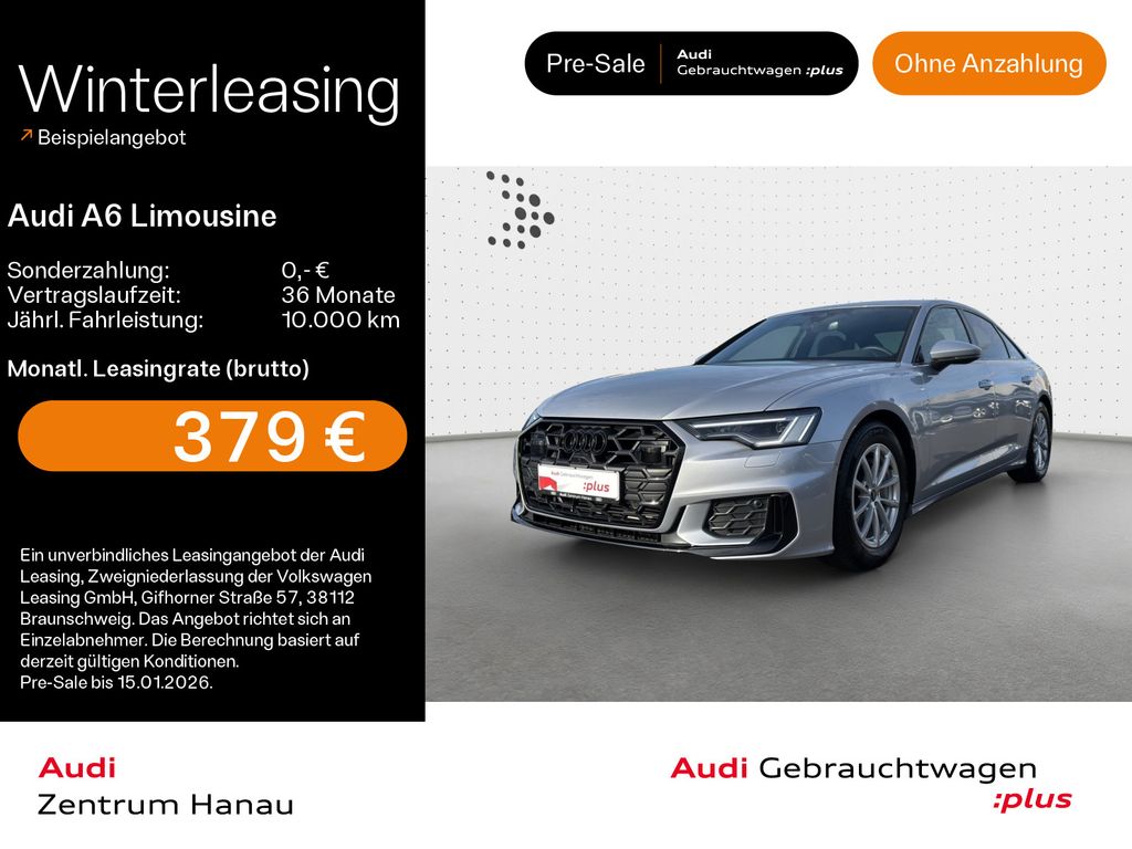Audi A6 Limousine 45 TFSI S-LINE*MATRIX*AHK*KAMERA*NA