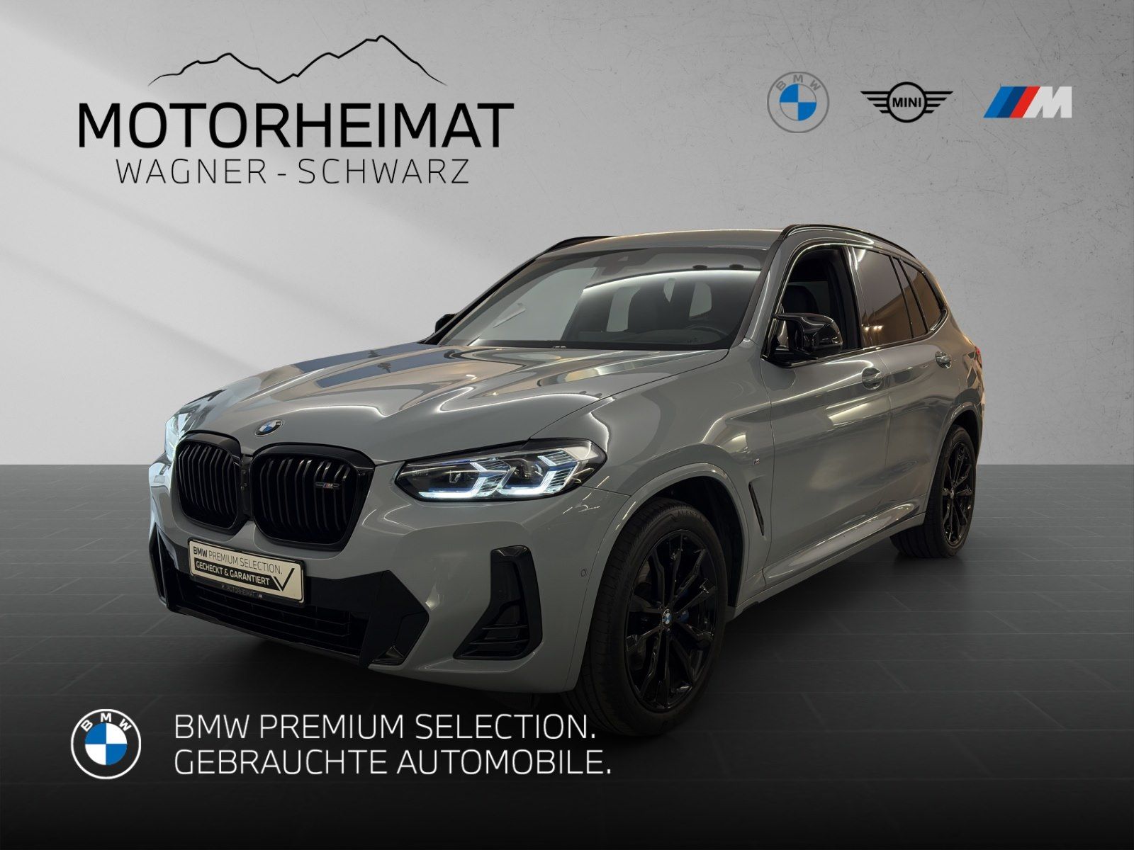 BMW X3 M40d Laser HUD H&amp;K 360° AHK