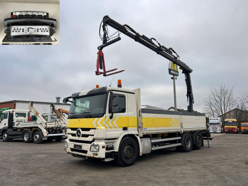 Mercedes-Benz Actros 2641 L 6x2 Pritsche Heckkran Funk