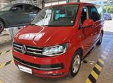 Volkswagen T6 Multivan 20TDI Generation Six LED NAVI 1.HAND - rote Volkswagen T6 Multivan