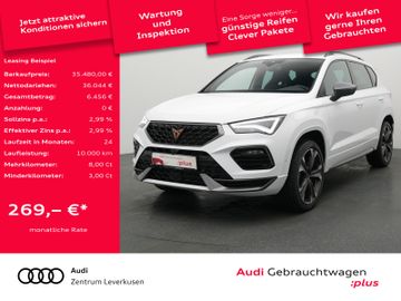 Cupra Leasingangebot: Cupra Ateca 4Drive DSG ACC AHK NAVI VIRT KAM SHZ LEDER