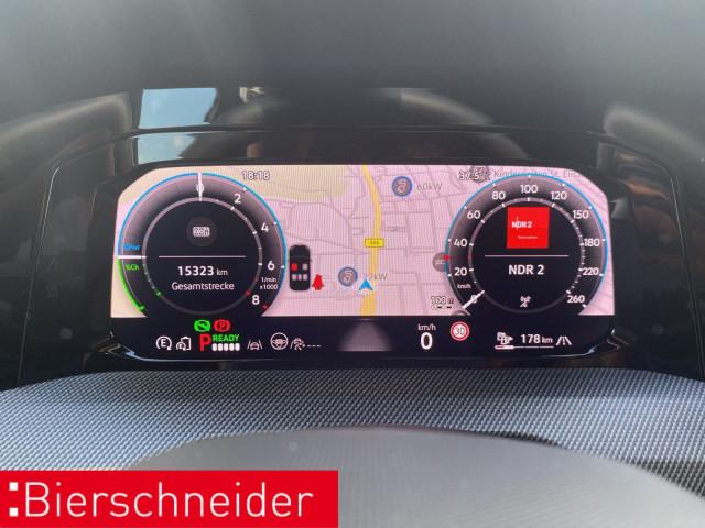 Volkswagen Golf 8 1.5 TSI DSG GTE Black MATRIX HuD 360 ACC, миниатюра 14