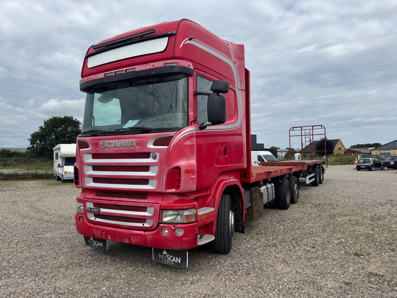 Fahrzeugabbildung Scania R 480 (inlk. Anhänger Krone, siehe Beschreibung)