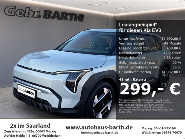 Kia EV3 150 kW Earth Navi Digitales Cockpit ACC 2-Zo