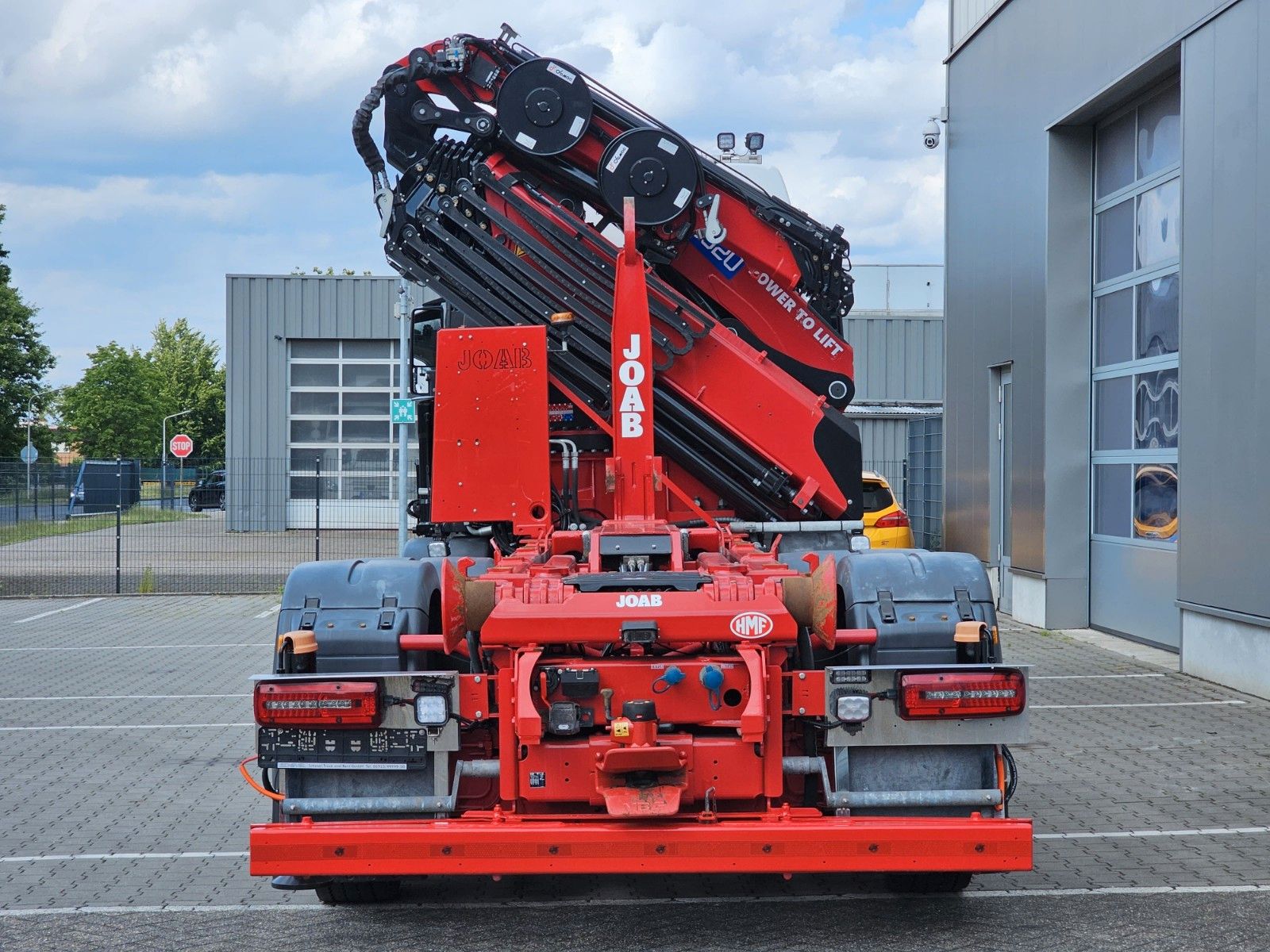 Fahrzeugabbildung MAN MAN TGS 35.510 Abrollkipper JOAB+HMF 5020 K5 JIB