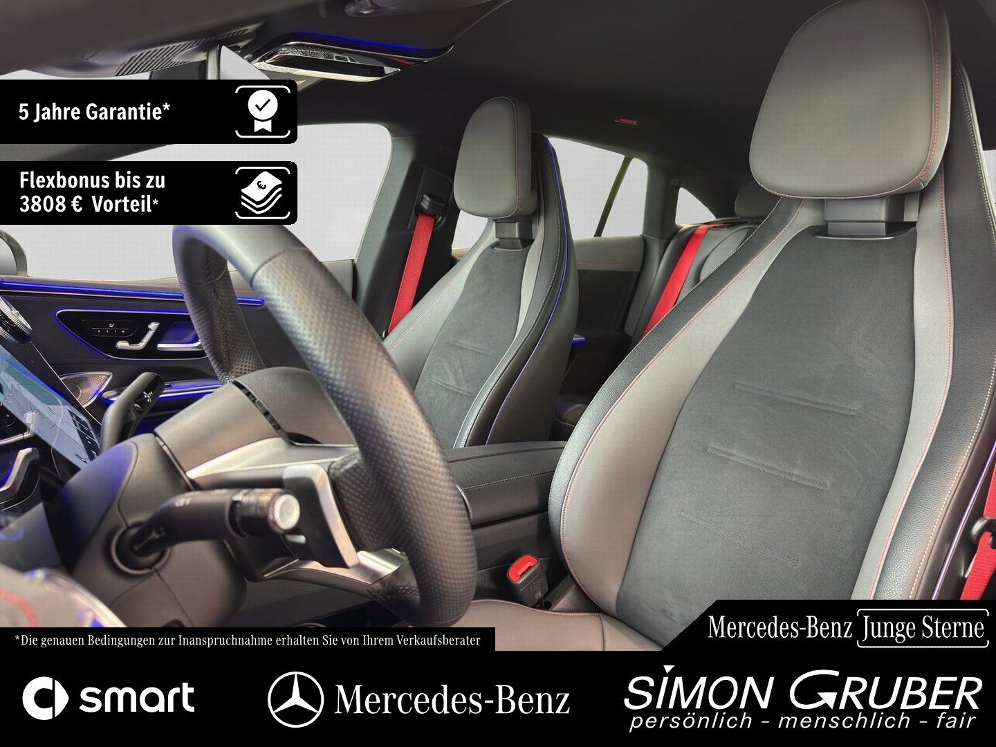 Fahrzeugabbildung Mercedes-Benz EQE 500 4M AMG Hyper Airmatic HUD Burm Mod 2025