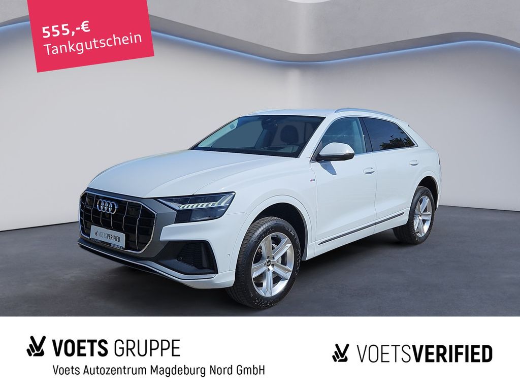 Audi Q8 50TDI quattro S-Line HD MATRIX+HUD+B&O+AHK+
