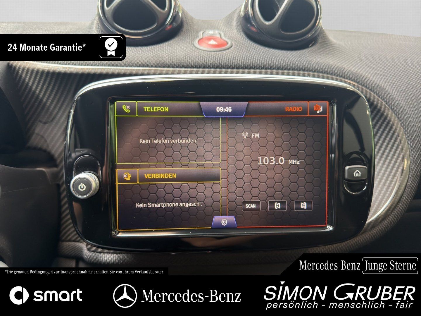 Fahrzeugabbildung Smart Smart fortwo Exclusive 22KW LED Kamera