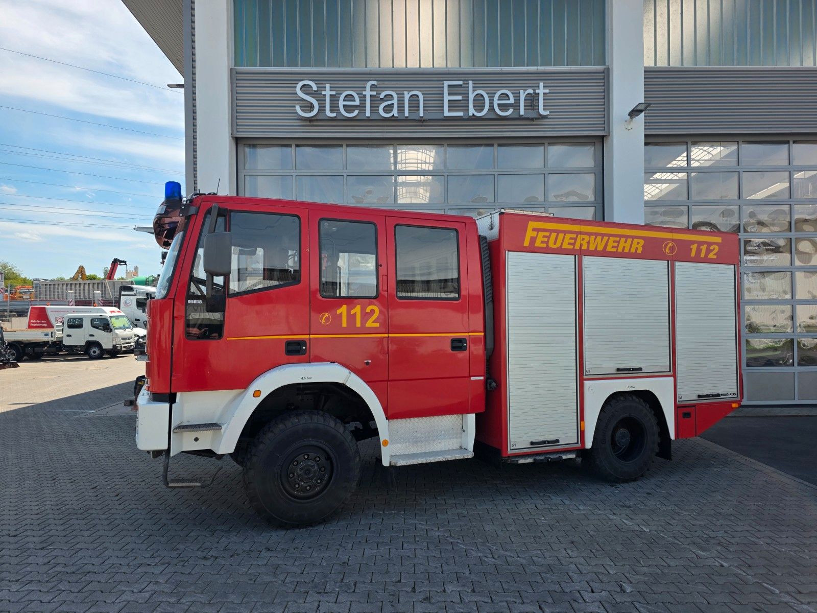 Fahrzeugabbildung Iveco EuroFire FF95E18W 4x4 LF8/6 Löschfahrzeug