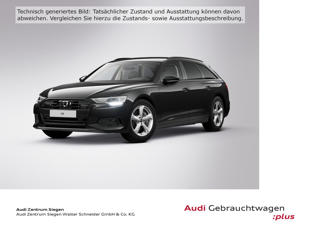 A6 Avant 45 TFSI sport ACC Leder Optik schwarz