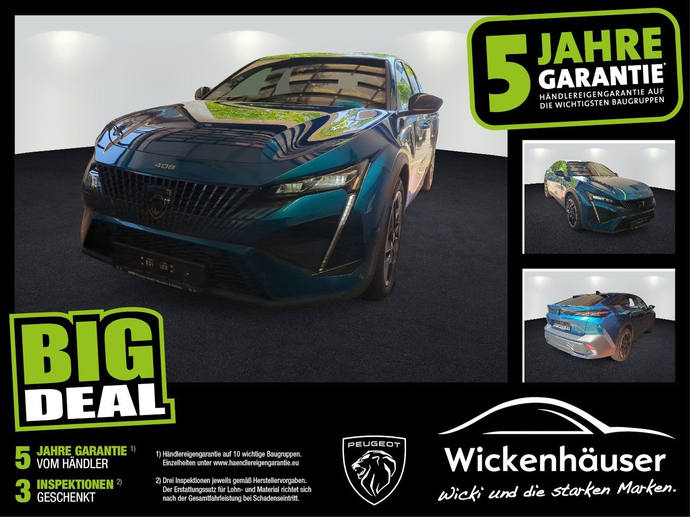 Peugeot 408 1.2 130 PureTech GT ACC+Alcantara+LED+Navi