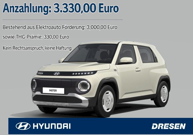 Hyundai INSTER Select I Anzahlung 3330,00 € I Navi I Rüc