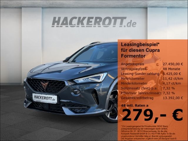 Cupra Formentor VZ e-Hybrid für 279,- € mtl. mit Anzah