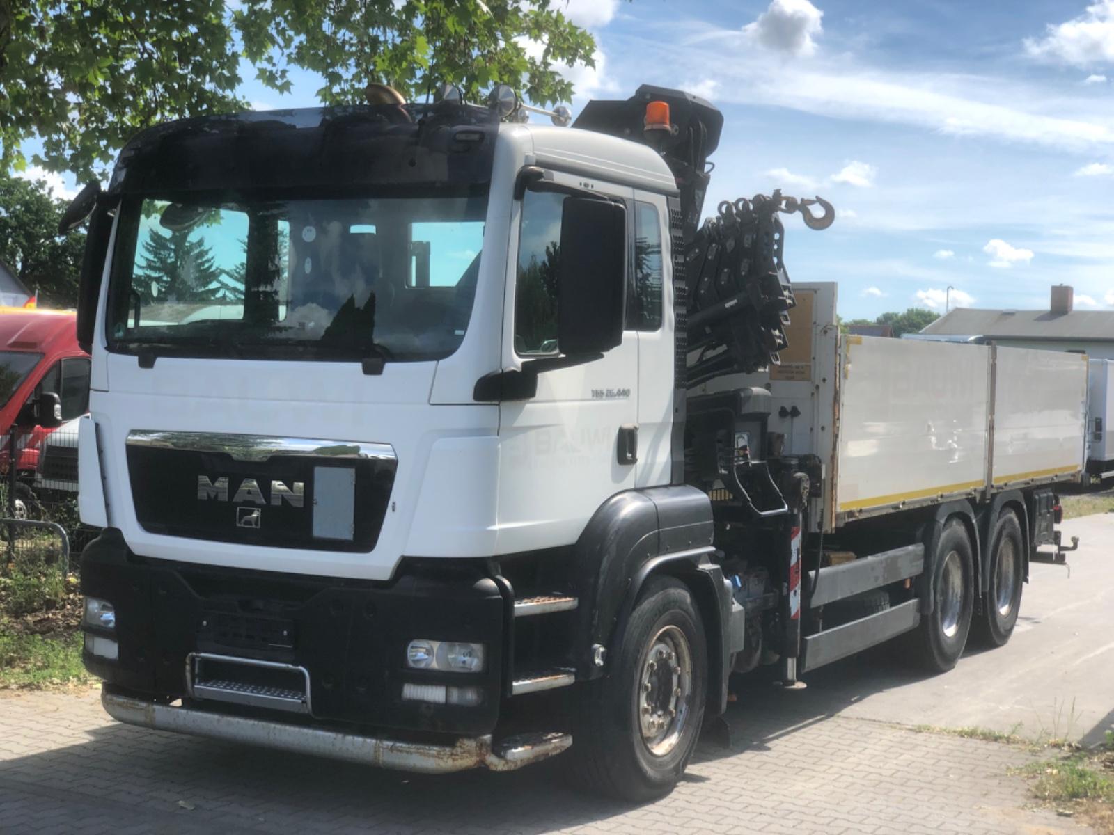 MAN TGS 26.440 FG  6x4 mit Kran