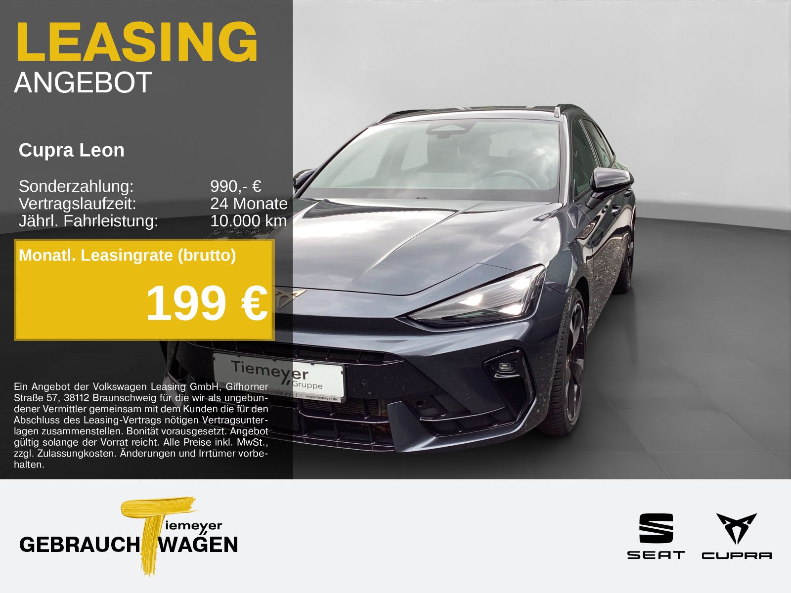Cupra Leon Sportstourer 2.0 TDI DSG AHK KAMERA SUPERSP