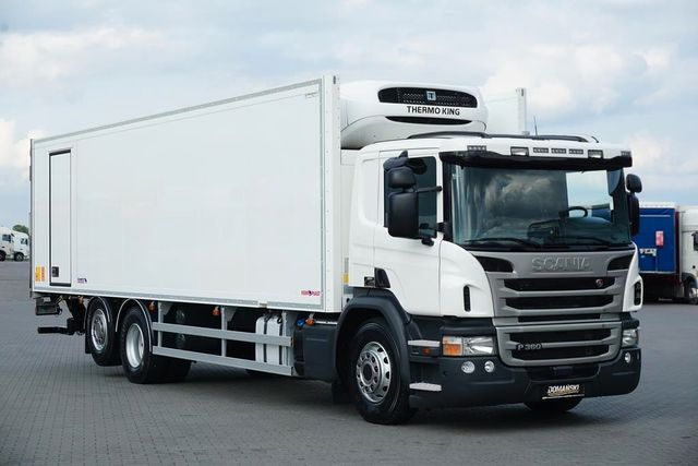 Scania P 360 / EURO 6 / CHŁODNIA + WINDA / 23 PALETY /