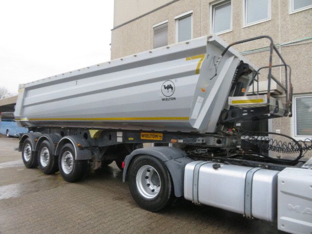 Wielton NW-3 Alu Mulde  4550kg, SAF Achsen 1Lift