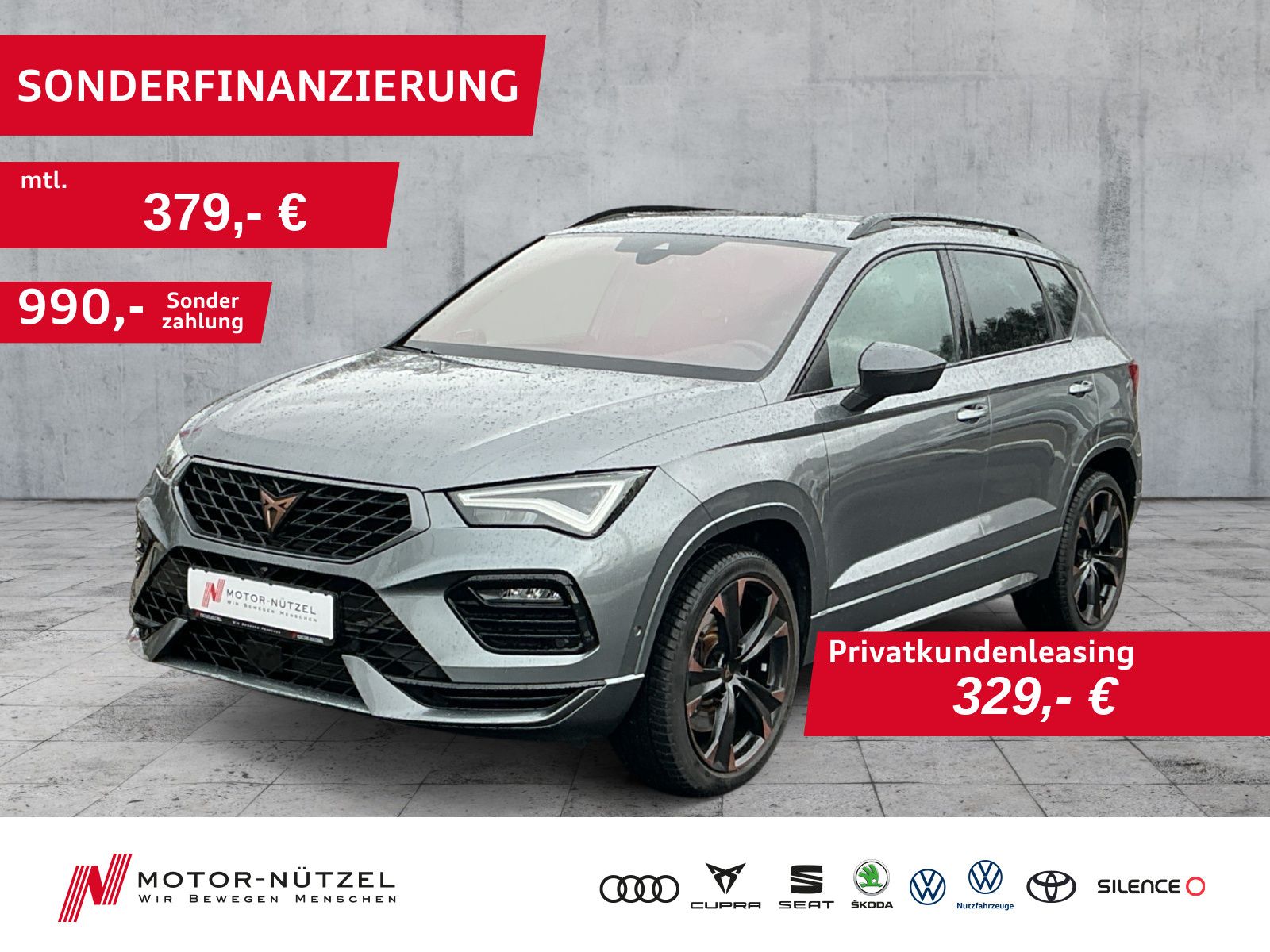 Cupra Ateca VZ 2.0 TSI DSG 4Drive LED+NAVI+AHK+BEATS