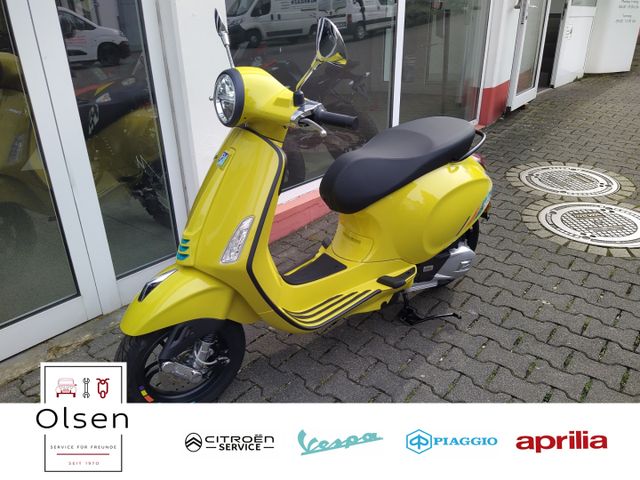 Vespa Primavera 125 E5 + S Giallo auf Lager