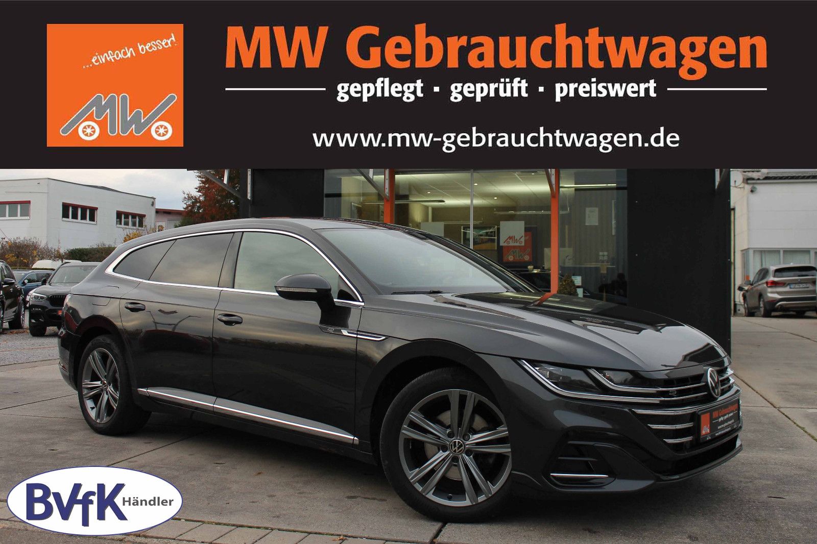 Fahrzeugabbildung Volkswagen Arteon SB 2.0TDI DSG R-Line 4M ACC KAM H&K AHK