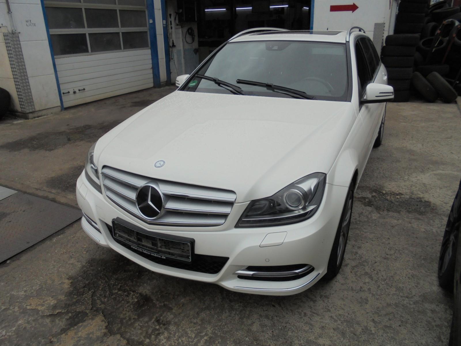 Mercedes-Benz C 220 T CDI BE Diamantweiss Keyless-Go Distronic