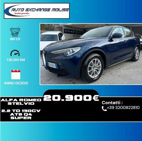 Alfa Romeo Stelvio 2.2 Turbodiesel 190 CV AT8 Q4